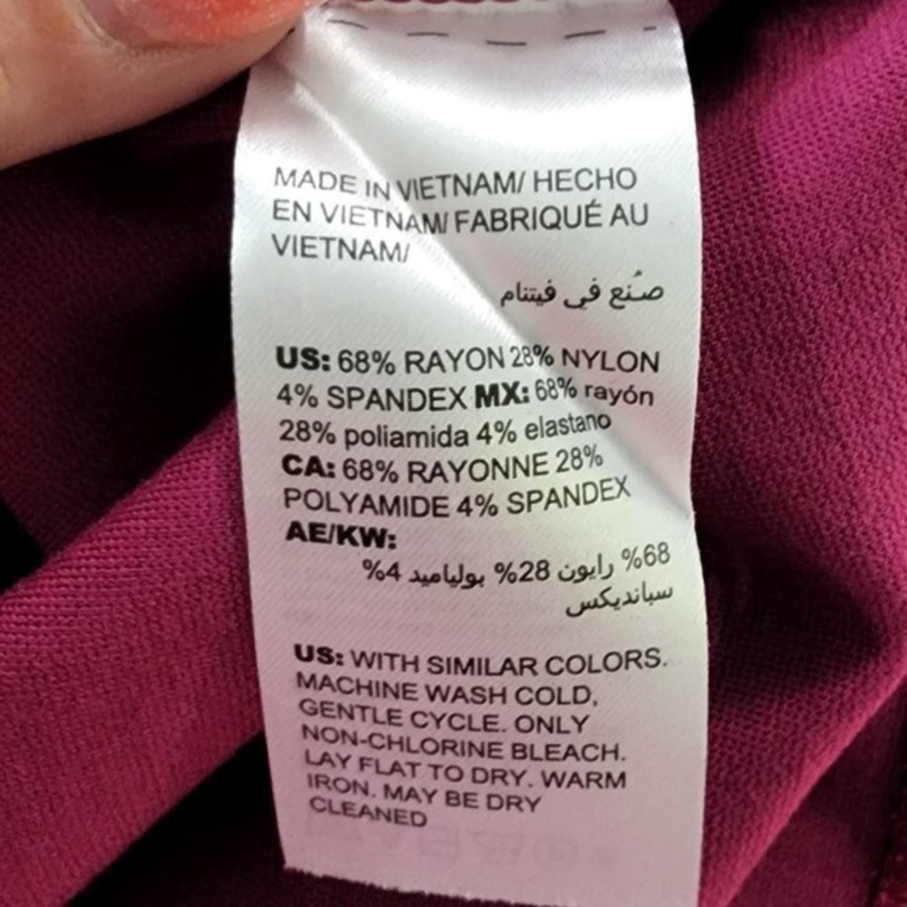 Chico's stretch button detail statement sleeves s… - image 5